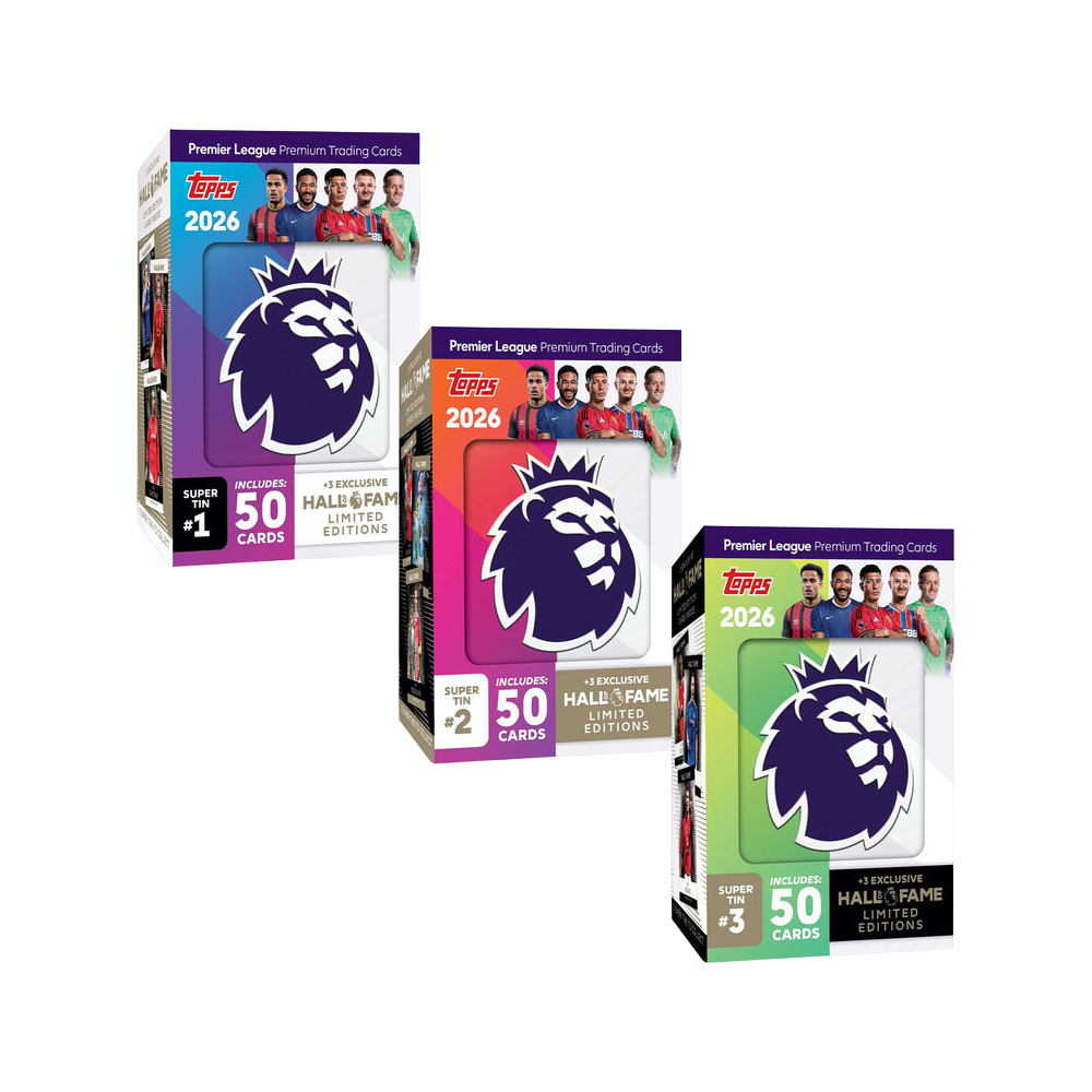 Topps Premier League 2025/26 Hall of Fame Super Tin Number 2