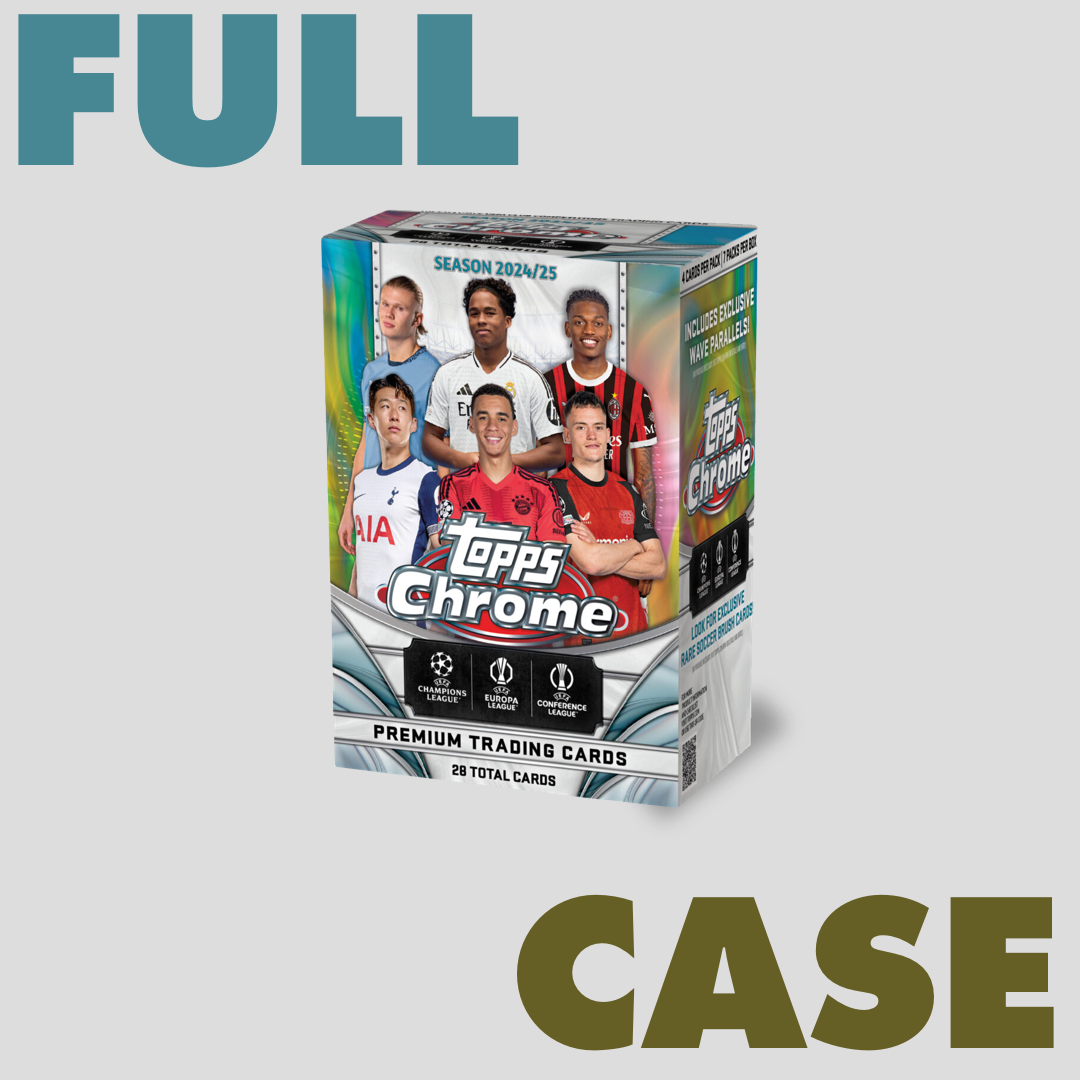 2024-25 Topps Soccer Chrome UCC UEFA Club Competitions Value Box
