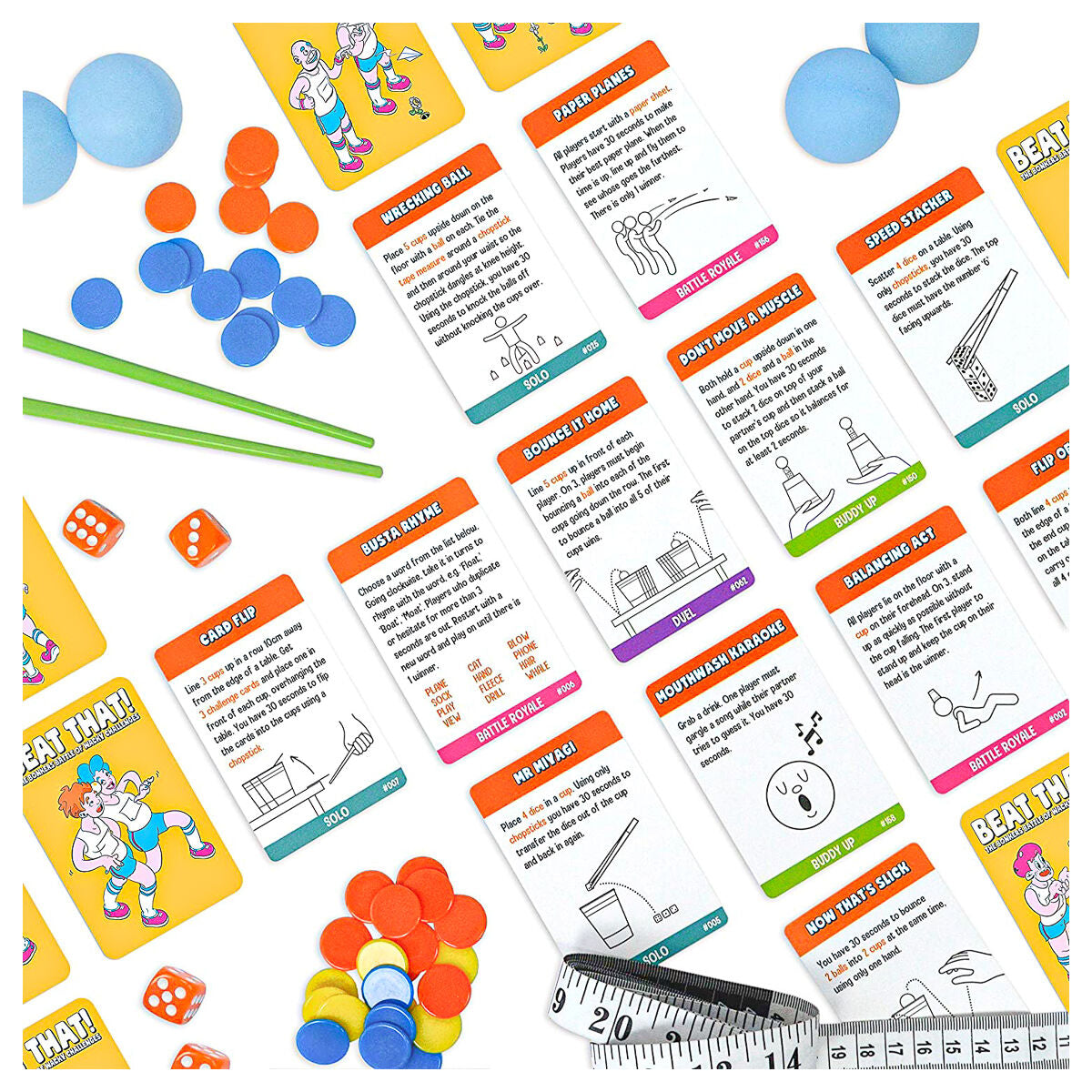 Beat That! The Bonkers Battle Of Wacky Challenges Game Battle