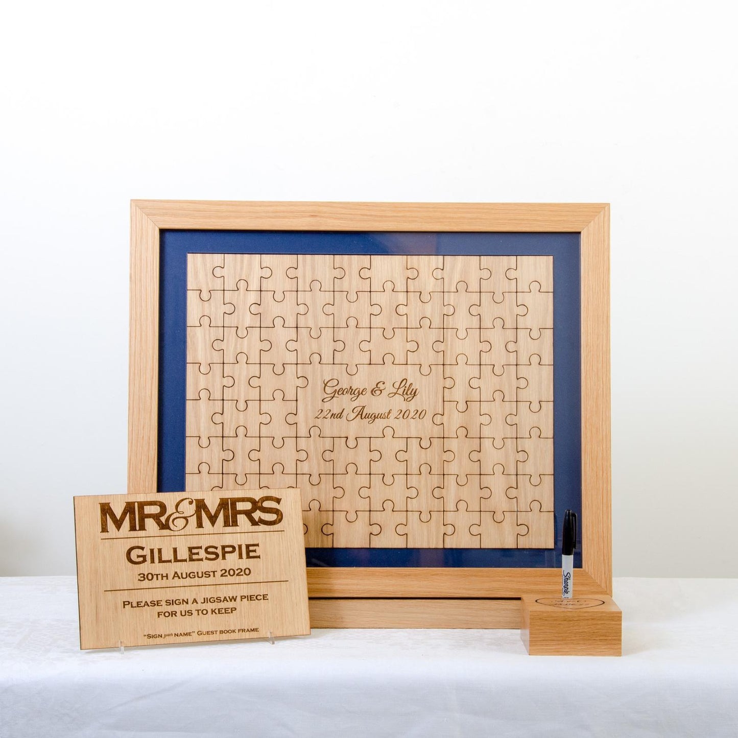 Jigsaw Guest Book Frame Frame Guest