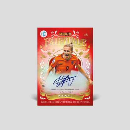 2025 Topps Merlin UEFA Womens Euros Soccer Hobby Box