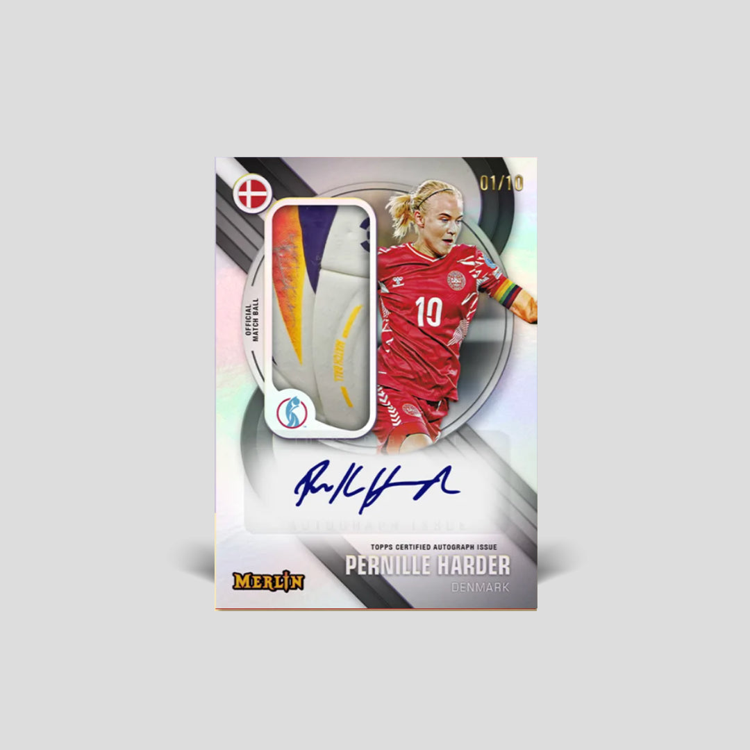 2025 Topps Merlin UEFA Womens Euros Soccer Hobby Box