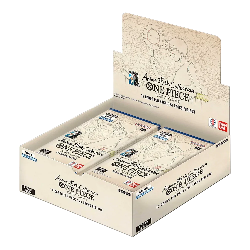 One Piece Card Game: Booster Box (EB-02) Anime 25th Collection