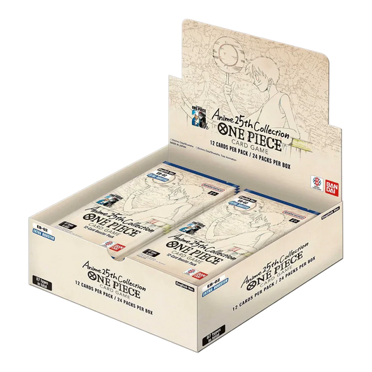 One Piece Card Game: Booster Box (EB-02) Anime 25th Collection