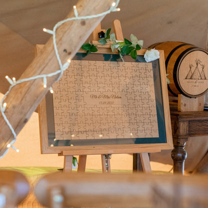 Jigsaw Guest Book Frame Frame Guest