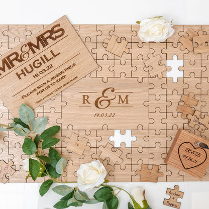 Jigsaw Guest Book Frame Frame Guest