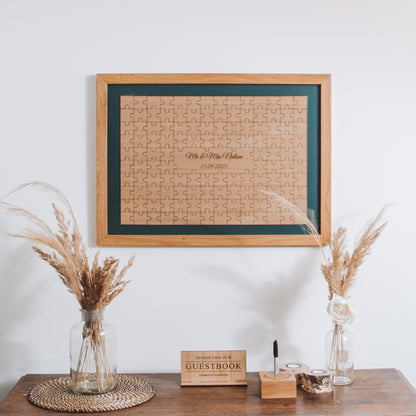 Jigsaw Guest Book Frame Frame Guest