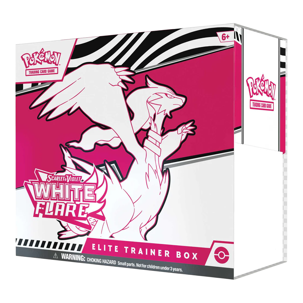Pokémon TCG: Scarlet & Violet - White Flare - Elite Trainer Box Reshiram