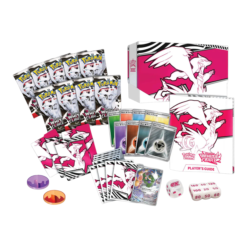 Pokémon TCG: Scarlet & Violet - White Flare - Elite Trainer Box Reshiram