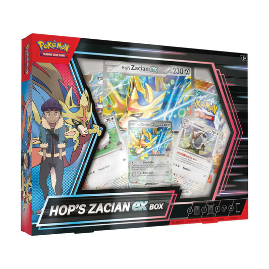 Pokemon TCG: Hop's Zacian ex Box