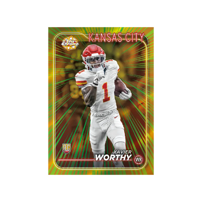 Topps Chrome Football 2024 Mega Box