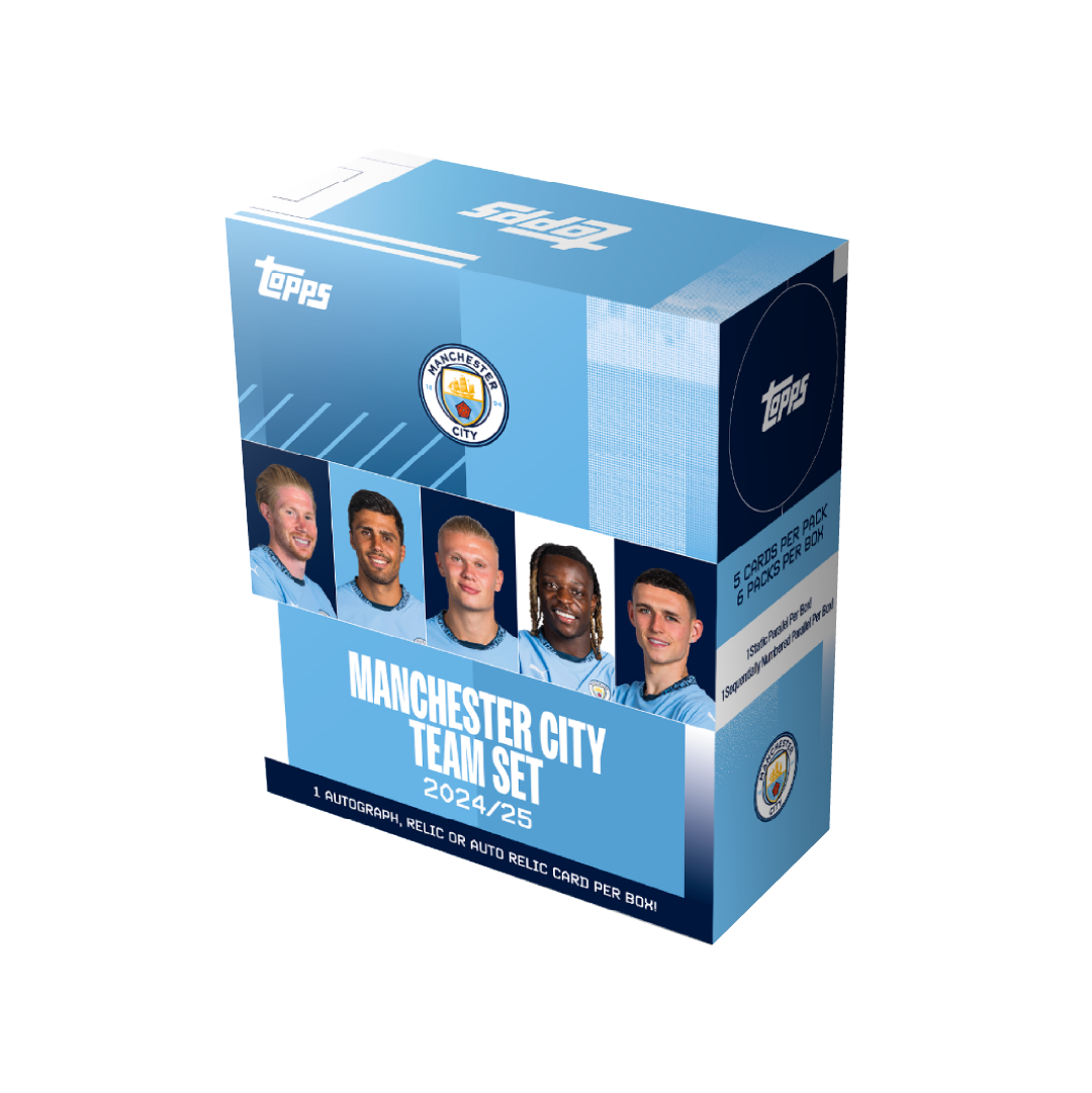Topps Manchester City Official 2024/25 Team Set