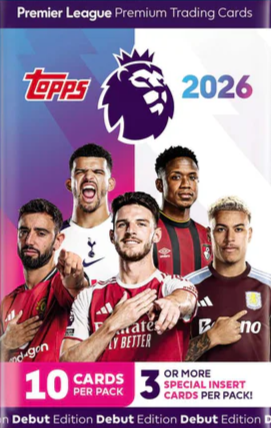 Topps Premier League 2025/26 Box of 28 Packets