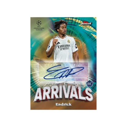 Topps Finest UEFA Club Competitions Hobby Box 2024/25