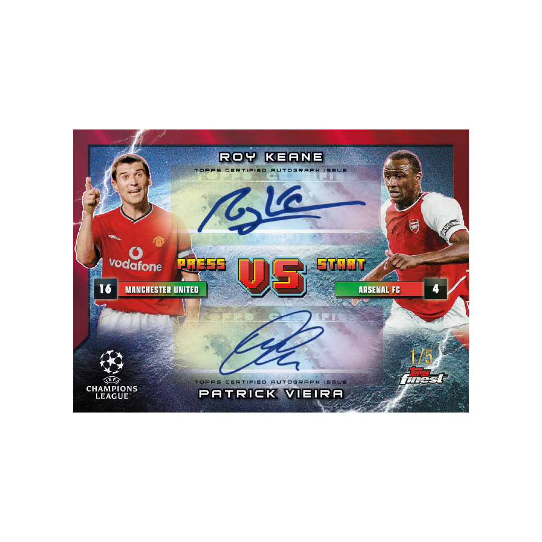 Topps Finest UEFA Club Competitions Hobby Box 2024/25