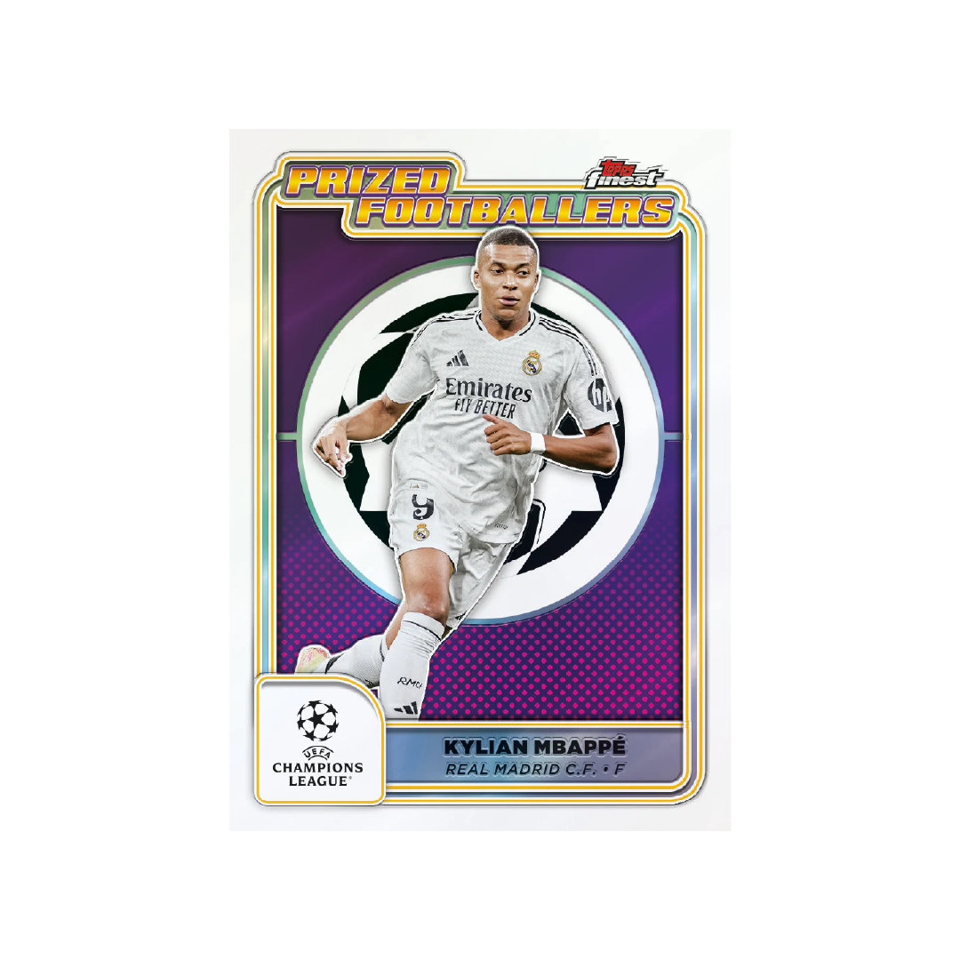 Topps Finest UEFA Club Competitions Hobby Box 2024/25