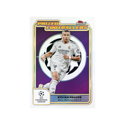 Topps Finest UEFA Club Competitions Hobby Box 2024/25