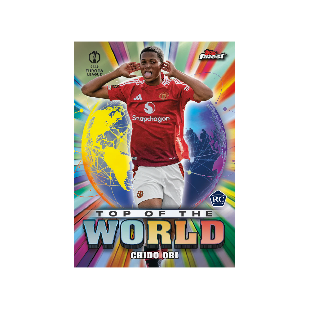 Topps Finest UEFA Club Competitions Hobby Box 2024/25