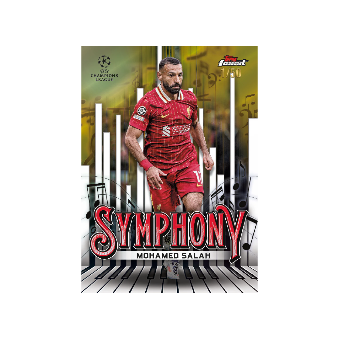 Topps Finest UEFA Club Competitions Hobby Box 2024/25