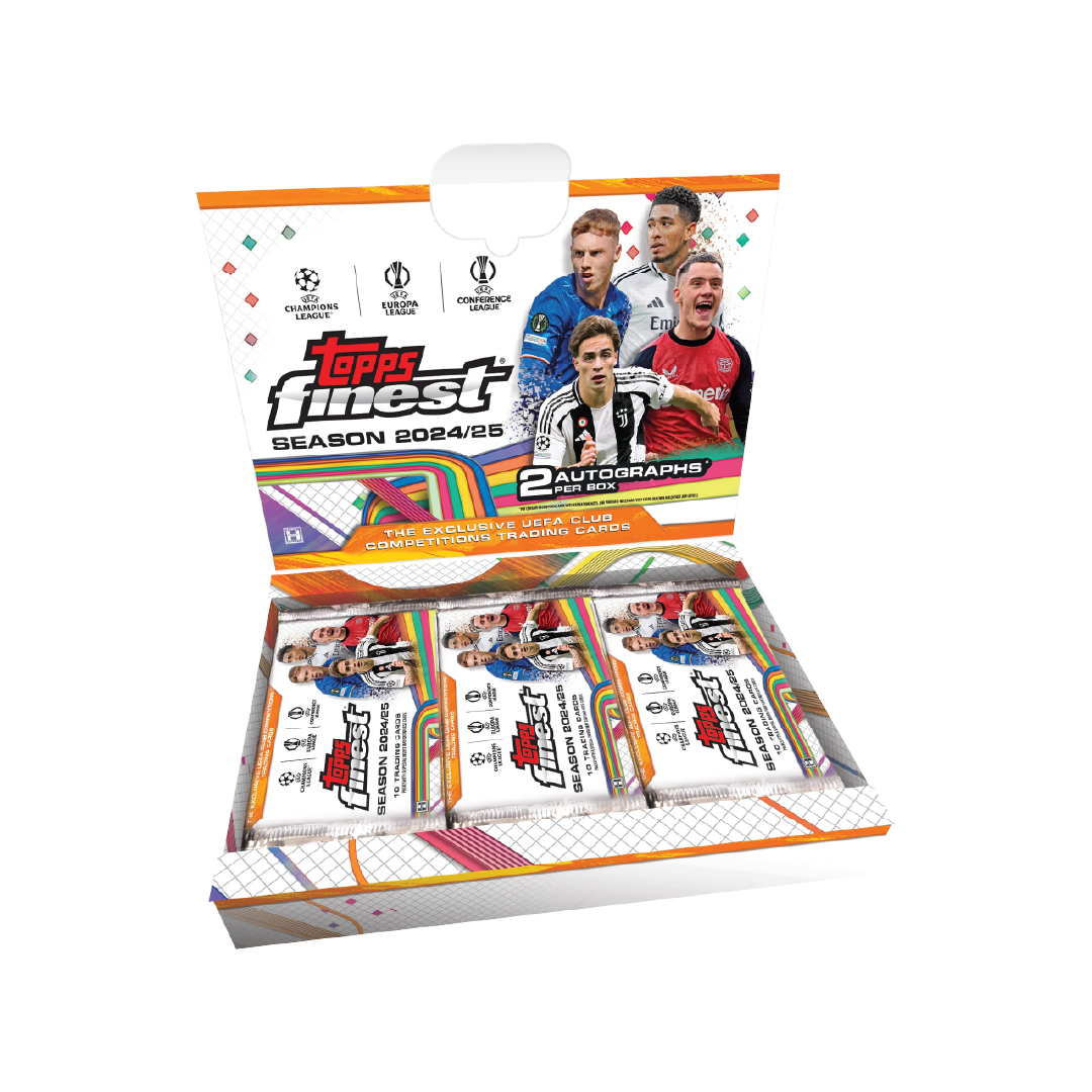 Topps Finest UEFA Club Competitions Hobby Box 2024/25