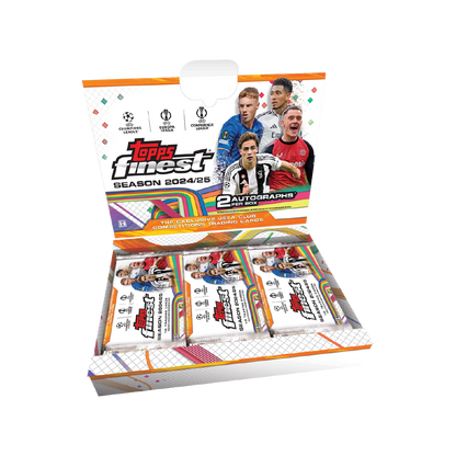 Topps Finest UEFA Club Competitions Hobby Box 2024/25