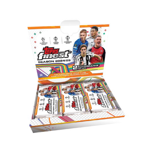 Topps Finest UEFA Club Competitions Hobby Box 2024/25