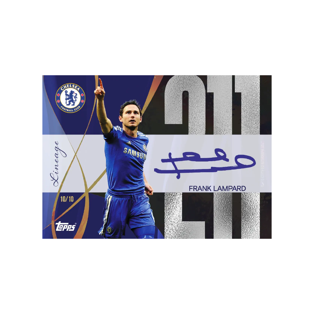 Topps Chelsea Lineage: 120 Years Anniversary Edition 2024/25