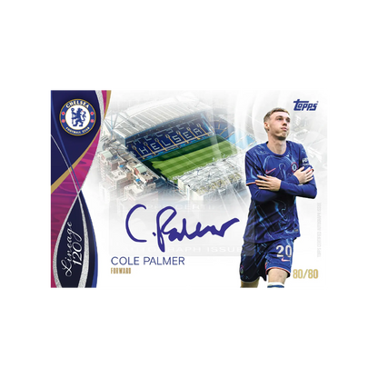 Topps Chelsea Lineage: 120 Years Anniversary Edition 2024/25