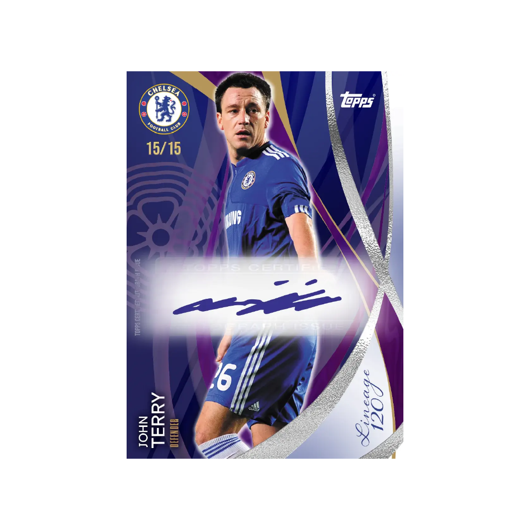 Topps Chelsea Lineage: 120 Years Anniversary Edition 2024/25