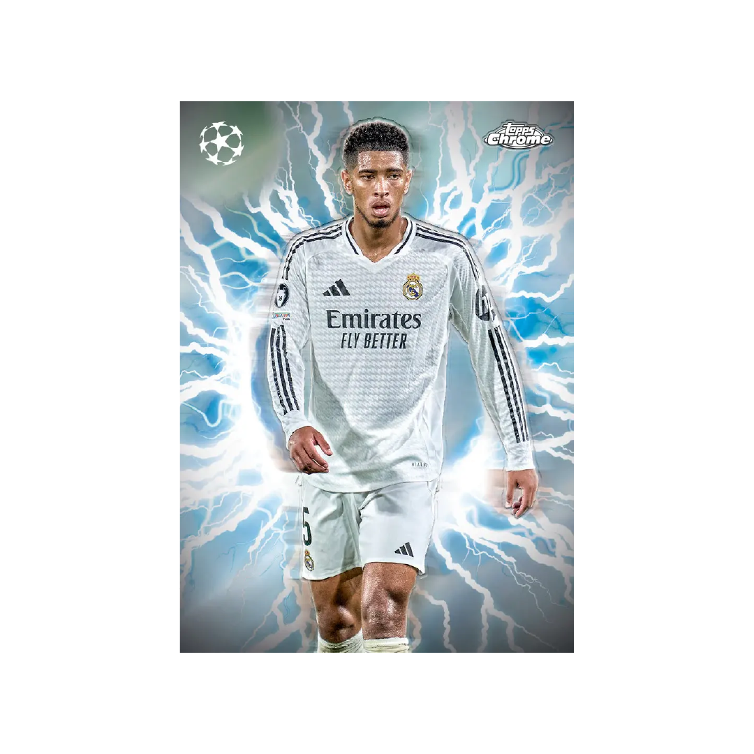 Topps Chrome UEFA Club Competitions UCC 2024-25 Hobby Box