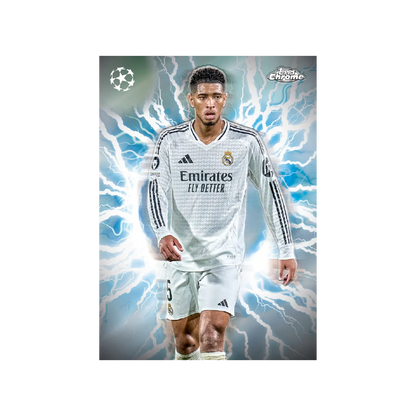 Topps Chrome UEFA Club Competitions UCC 2024-25 Hobby Box