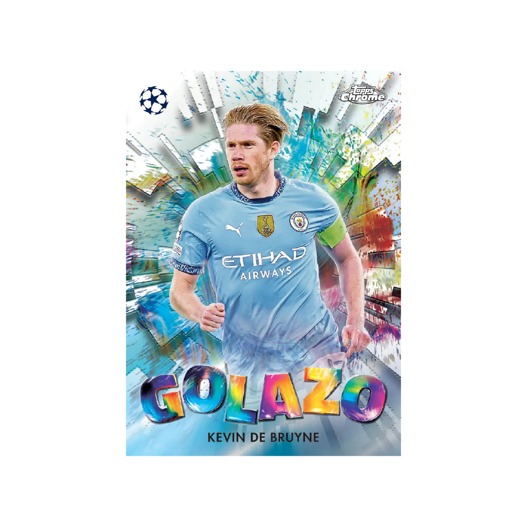 Topps Chrome UEFA Club Competitions UCC 2024-25 Hobby Box