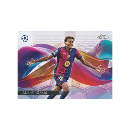 Topps Chrome UEFA Club Competitions UCC 2024-25 Hobby Box