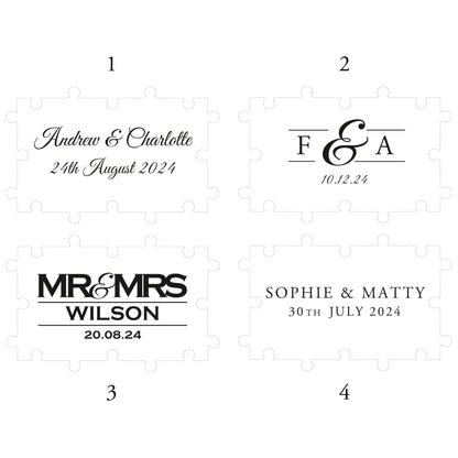 Jigsaw Guest Book Frame Frame Guest