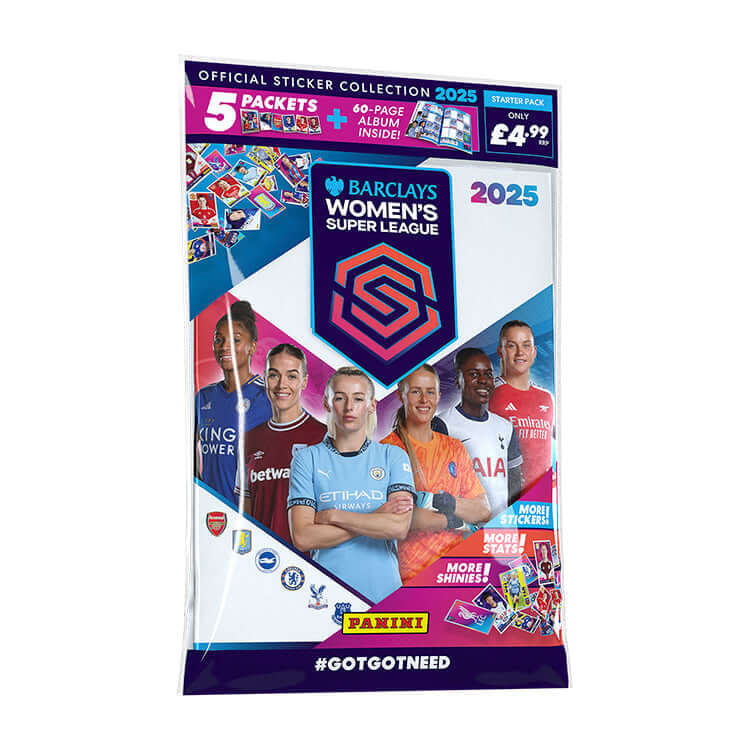 Barclays Women'S Super League Official Sticker Collection 2025 Le