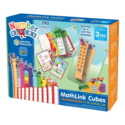 Learning Resources - Numberblocks - Mathlink Cubes - 11-20 Activi