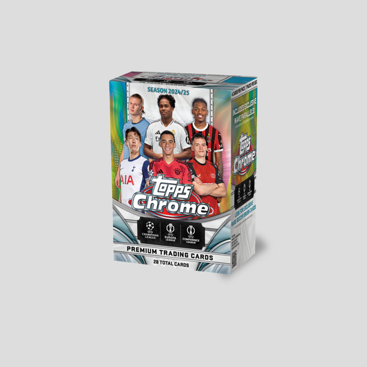 2024-25 Topps Soccer Chrome UCC UEFA Club Competitions Value Box